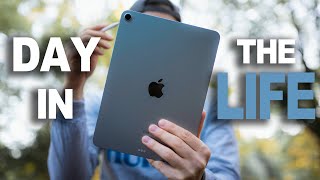 iPad Air 4  Real Day in The Life Review  Battery amp College Student [upl. by Eilla560]