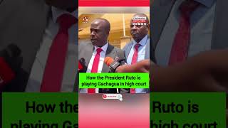 How the President Ruto is playing Gachagua in high court rutospeechtoday rigathigachagua raila [upl. by Eelrahs]