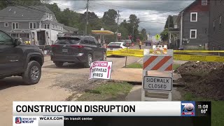 Winooski businesses cope with construction disruption [upl. by Enyahc]