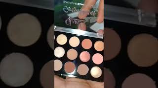 Affordable eyeshadow palet glam 21makeup only 250🤩😱 [upl. by Zemaj]