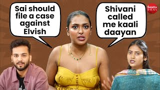 Poulomi Das EXPLOSIVE chat SLAMS Elvish Yadav justifies gawar comment on Shivani amp Vada Pav girl [upl. by Glenine908]