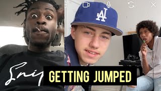 Fake TiKTok Crip Talks About Getting Jumped [upl. by Blood]