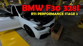 BMW F30 328I  RTS PERFORMANCE STAGE 2 [upl. by Ecinom916]