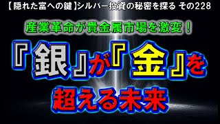 産業革命が貴金属市場を激変！『銀』が『金』を超える未来（【隠れた富への鍵】シルバー投資の秘密を探る その228） [upl. by Maybelle]