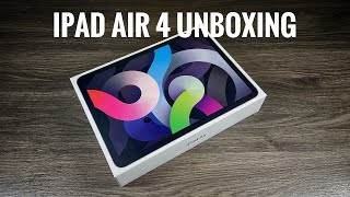 iPad Air 4 Unboxing amp First Look [upl. by Kylstra]