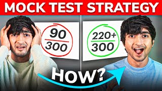 BEST Mock Test Strategy for JEE Mains 2024 mocktest jee [upl. by Hassadah184]