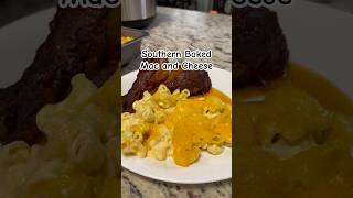 Southern baked Mac and cheese recipe in the comments bakedpasta macandcheese easyrecipe tasty [upl. by Nannek978]