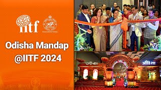 Odisha Mandap Inaugurated at India International Fair 2024 [upl. by Lemuel]