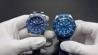 37mm SN0138 vs 40mm SN0008 as well as some differences in color San Martin BB54 BB58 homage [upl. by Melly]