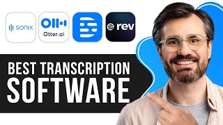 Best Transcription Software 2024 Rev vs Descript vs Otterai vs Sonix [upl. by Arrekahs882]