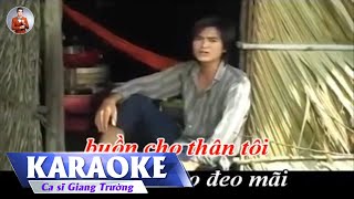 KARAOKE  Men Cay Tình Đời  Beat Gốc Giang Trường [upl. by Hsirt]