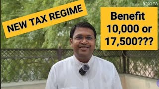 New Tax Regime Tax benefit 2024 25 [upl. by Ellenrad]