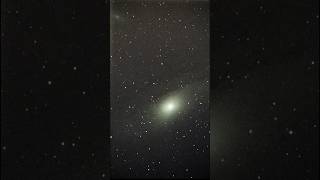 The Andromeda Galaxy Through My Telescope shorts space astronomy [upl. by Spancake]