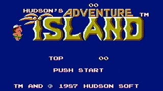 Adventure Island  NES Gameplay [upl. by Malinda600]