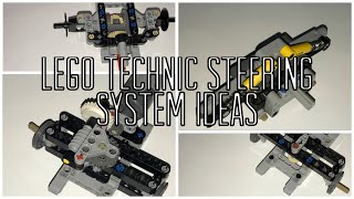 LEGO Technic Steering System Ideas [upl. by Ardyth719]