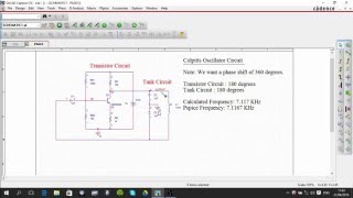 Colpitts Oscillator Circuit using pspice [upl. by Jannelle]