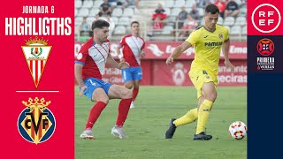 Resumen PrimeraFederación  Algeciras CF 11 Villarreal CF B  Jornada 6  Temporada 20242025 [upl. by Ilecara]