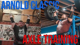 Arnold Strongman Classic 2024 Training  Apollons Axle [upl. by Euridice]