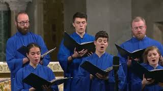 Nunc Dimittis Holst  Choir of the Basilica of the National Shrine [upl. by Beacham175]