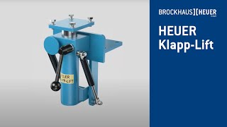 HEUER Klapp Lift für Schraubstock [upl. by Burnight]