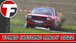 Ypres Historic Rally 2022 Sideways Fun [upl. by Adnovoj]