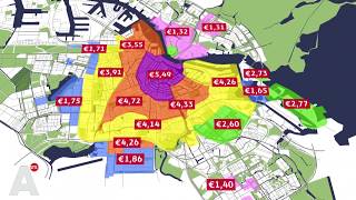 Parkeren in Centrum kost nu 750 euro per uur [upl. by Drewett]