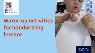 Warmup activities for handwriting lessons [upl. by Ramirol]