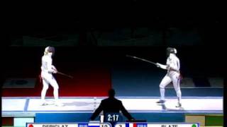 Fencing JWCH 2010 Womens Foil  Gold Medal Match [upl. by Kehoe154]