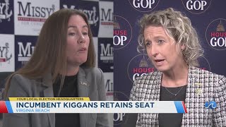 Kiggans beats Cotter Smasal in 2nd Congressional District race [upl. by Anotyal384]