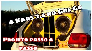 Projeto 4 Kaos 25 no Gol G6 [upl. by Naghem]