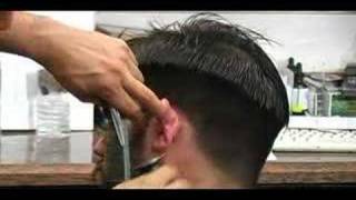 How to Cut Mens Hair  Cutting the Hair Line for Mens Haircuts [upl. by Ailak]