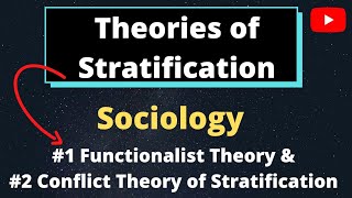 Theories of Social Stratification l Functionalist amp Conflict Theory of Stratification l Ugc NetUPSC [upl. by Laup]