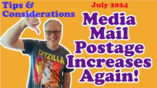 eBay Bookseller Alert Media Mail Shipping Increases Again Tips to Protect Your Sell Cost amp Profit [upl. by Mirilla12]