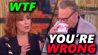 Bill Maher SHUTS DOWN The Views Joy Behar [upl. by Tanney399]