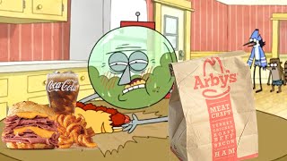 Mordecai and Rigby Get Arbys [upl. by Enomrej]