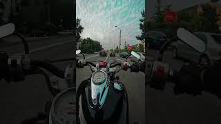 Yamaha Dragstar XVS 650  Bobber  POV RAW PURE ENGINE SOUND 4K VSTAR [upl. by Parik]