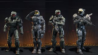 Halo Infinite Realistic Spartan Fashion Showcase [upl. by Ellehcram934]