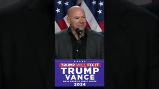 Dana White Shouts Out Adin Ross during Donald Trump Victory Speech [upl. by Pasho]