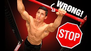 NEVER DO PULLUPS LIKE THIS  10 Most Common Mistakes [upl. by Bradski]