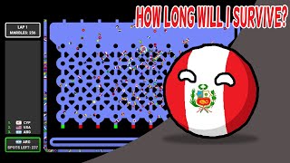 How long Peru will survive World Marble Race 73 [upl. by Atineg]