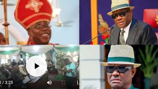 BIG DISGRACE Wike Goes Home Embarrassed Publicly Humiliated In Church By Anglican Bishop [upl. by Truman]