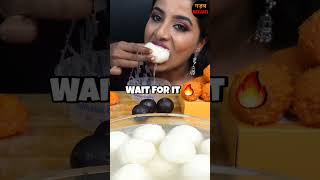 Fun Mukbang roast Gulab Jamun Mukbang  funny hapsi  Fat Girl eating foodfreaks [upl. by Ecirpac]