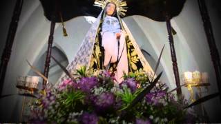 Dolorosa de Pie junto a la Cruz Sabado Santo 2015  Parroquia la Milagrosa [upl. by Kwang]