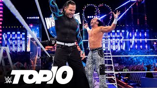 The Hardy Boyz’s greatest moments WWE Top 10 June 3 2021 [upl. by Attenohs361]