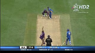 HD Sachins Blasters vs Warnes Warriors  Cricket All Stars 2015 Game1  Full Highlights [upl. by Gratianna47]