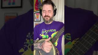 Easy Clawhammer Banjo Tune  Buffalo Gals clawhammerbanjo banjoplayer folkmusic [upl. by Chatterjee868]