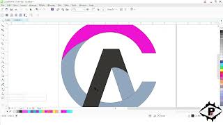 Design in Coreldraw for Beginners  Best Logo Design Ideas in CorelDraw X7 [upl. by Ahsinej]