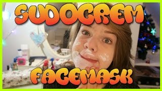 How To Put On A Sudocrem Facemask  For Acne Before and After  ★ Hannah Phillips Real ★ [upl. by Conney461]