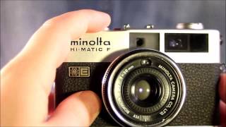 Minolta HiMatic F Operating [upl. by Farrar47]