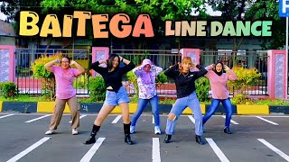 BAITEGA  LINE DANCE  CHOREO DENKA NDOLU [upl. by Joann993]